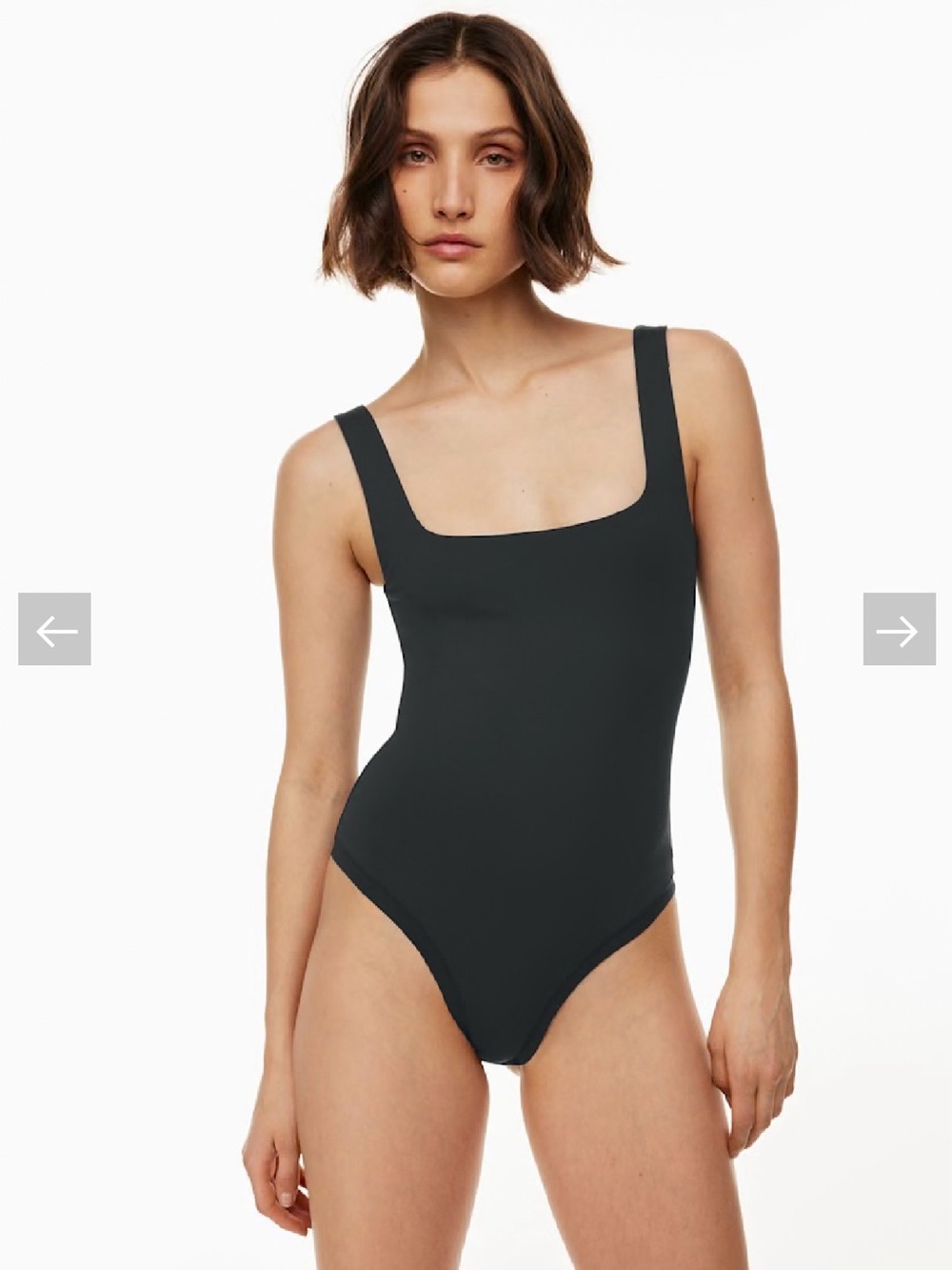 Aritzia Dark Green Bodysuit